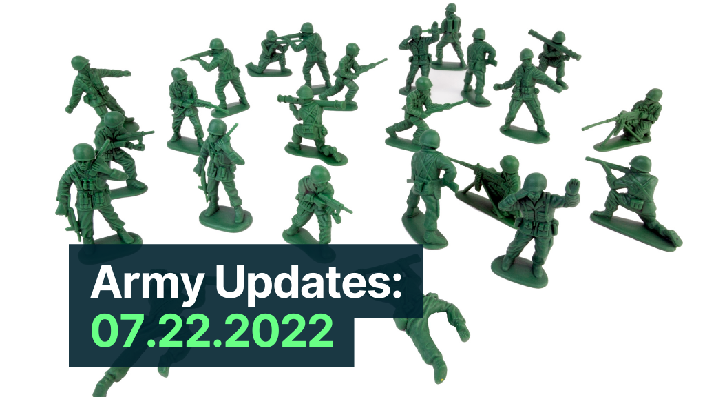 Apollo Army Updates - 07.22.2022